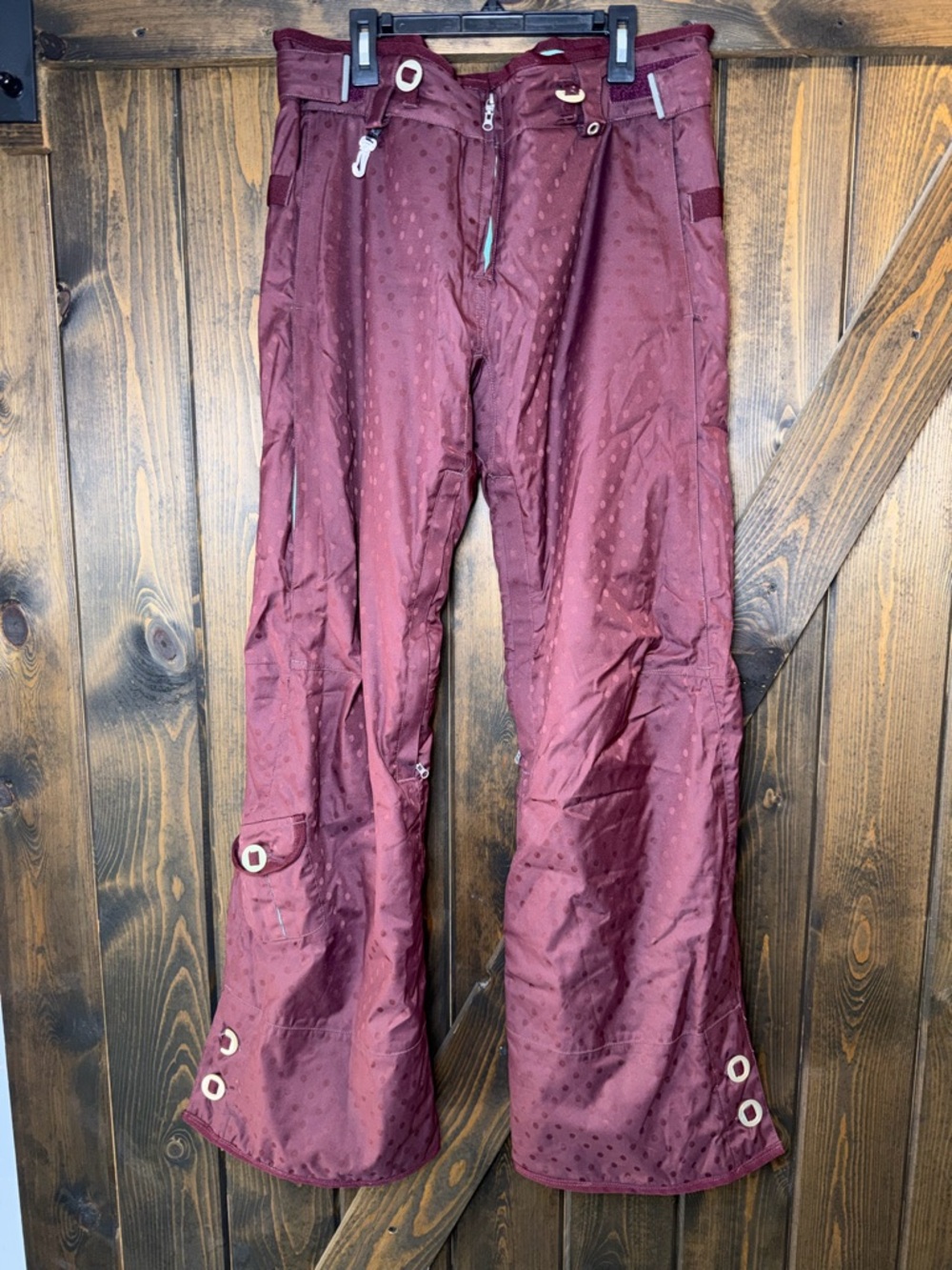 686‎  Polka Dot Ski Snowboard Snow Pants